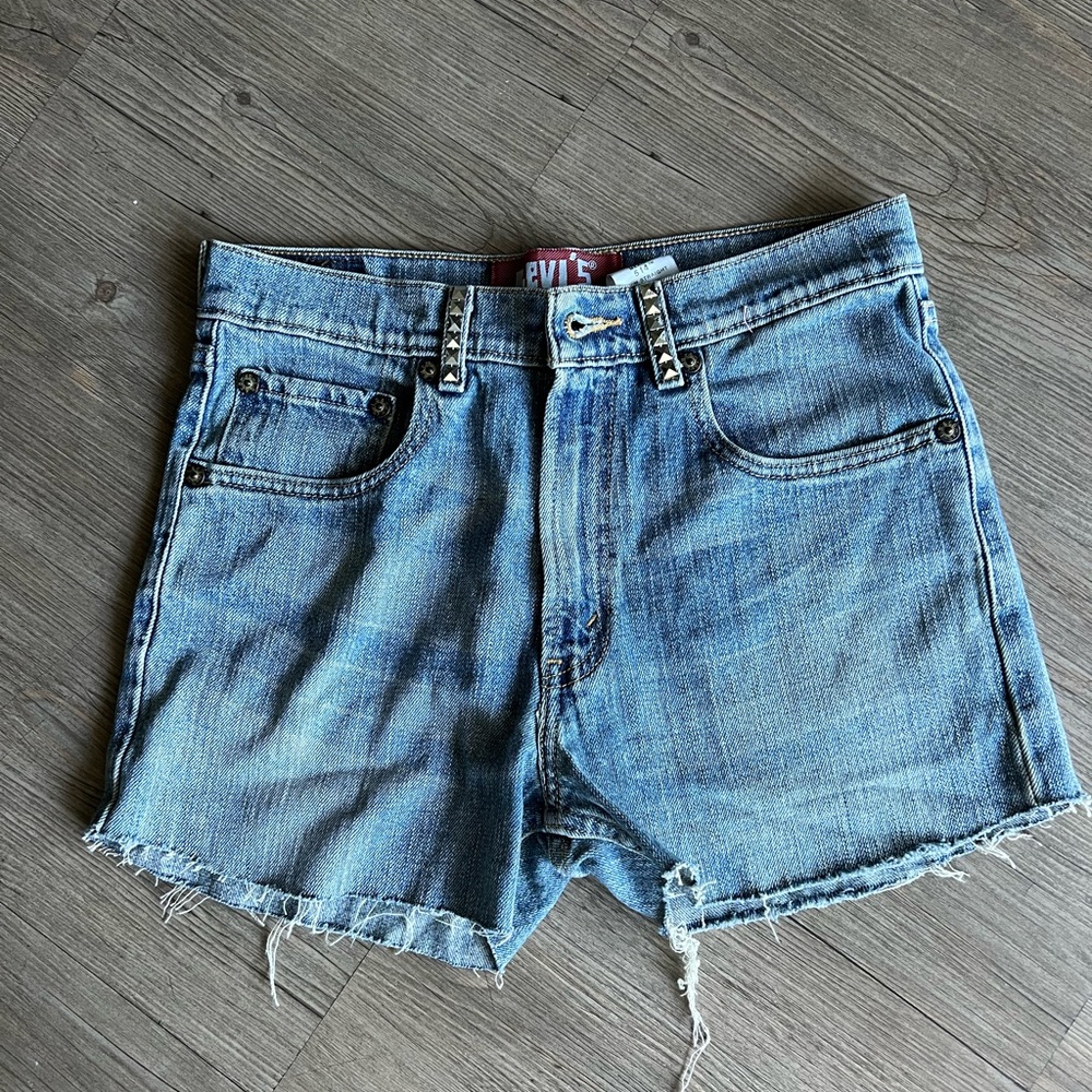 Levi’s vintage cutoff denim shorts